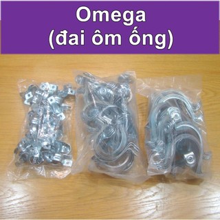 Đai ôm ống, cùm Omega (phi từ 21 đến 168)