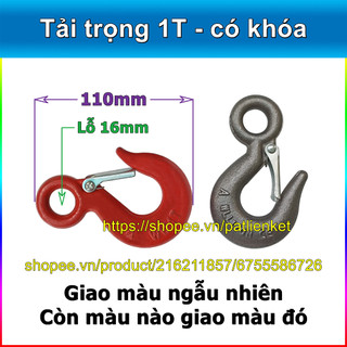 Móc cẩu - móc cẩu cáp (móc treo, có khóa và không khóa)
