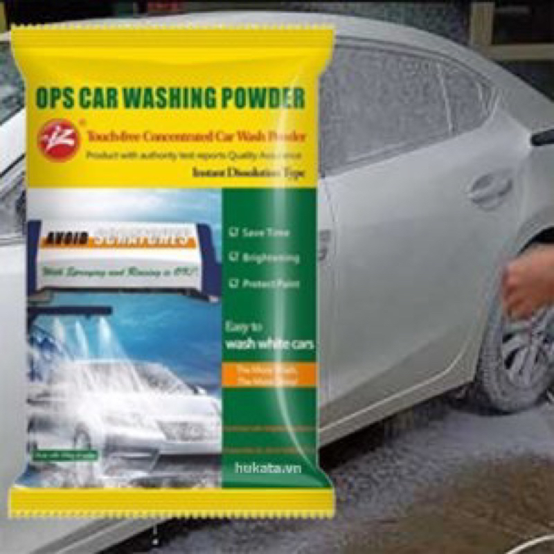 Combo 20 gói bột rửa xe không chạm 0.5kg 0PS
