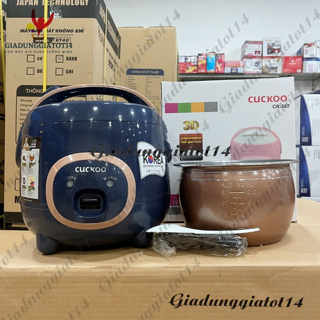 Nồi Cơm Điện CUDKOO Cao Cấp 1L/1.2L/1.8L - Lòng Nồi Chống Dính Siêu Bền, Cơm Dẻo Thơm - Gia Dụng Giá Tốt 14