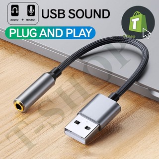 Cổng chuyển đổi USB sang Audio và Mic