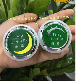 Kem vỗ bong nám Dr.snow cặp 2 lọ