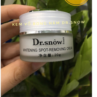 Kem vỗ bong nám Dr.snow cặp 2 lọ