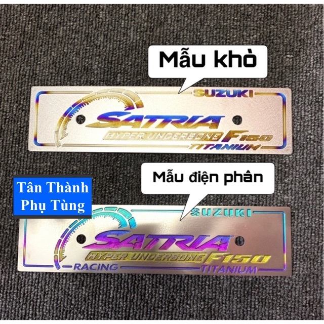 Bảng tên titan Satria