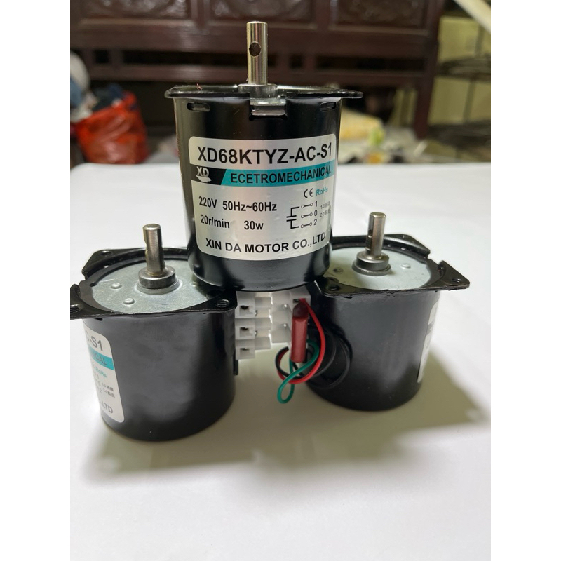Mô tơ giảm tốc 220v -30w chế máy nướng