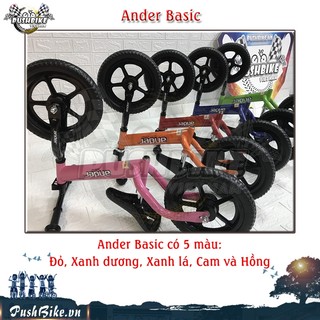 Xe thăng bằng Ander Basic cho bé từ 1.5 đến 6 tuổi - đủ 5 màu