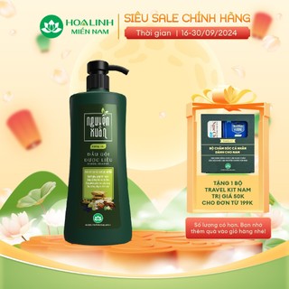 Dầu gội dược liệu Nguyên Xuân dưỡng tóc 450ml - Tặng thêm 50ml giá không đổi