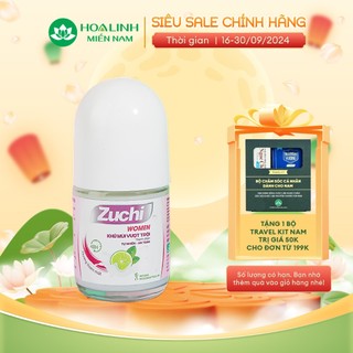 Lăn khử mùi Zuchi (Women) 25ml – Hương thơm mát
