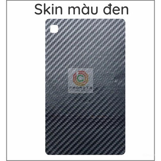 Dán mặt lưng skin carbon Samsung Tab A7 Lite