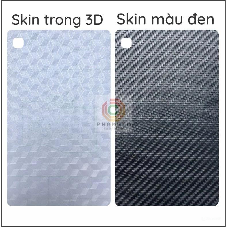 Dán mặt lưng skin carbon Samsung Tab A7 Lite
