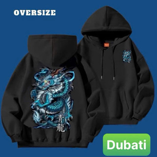 ÁO NỈ, ÁO KHOÁC HOODIE RỒNG XANH SIÊU HOT TREND NAM NỮ PHONG CÁCH SÀNH ĐIỆU - DUBATI FASHION