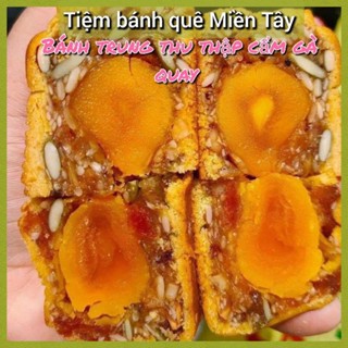  Bánh trung thu ít ngọt Hoa Nắng homemade 200g 2 trứng nhân thập cẩm gà quay đậu xanh bơ sữa khoai môn trà xanh 