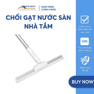 Cây Gạt Nước Sàn Nhà, Chổi Gạt Nước Nhà Tắm, Cây Cào Nước Lau Kính SILICON lưỡi gạt 35cm và 50cm