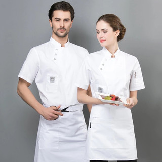 áo bếp,đồng phục bếp ngắn tay ab35