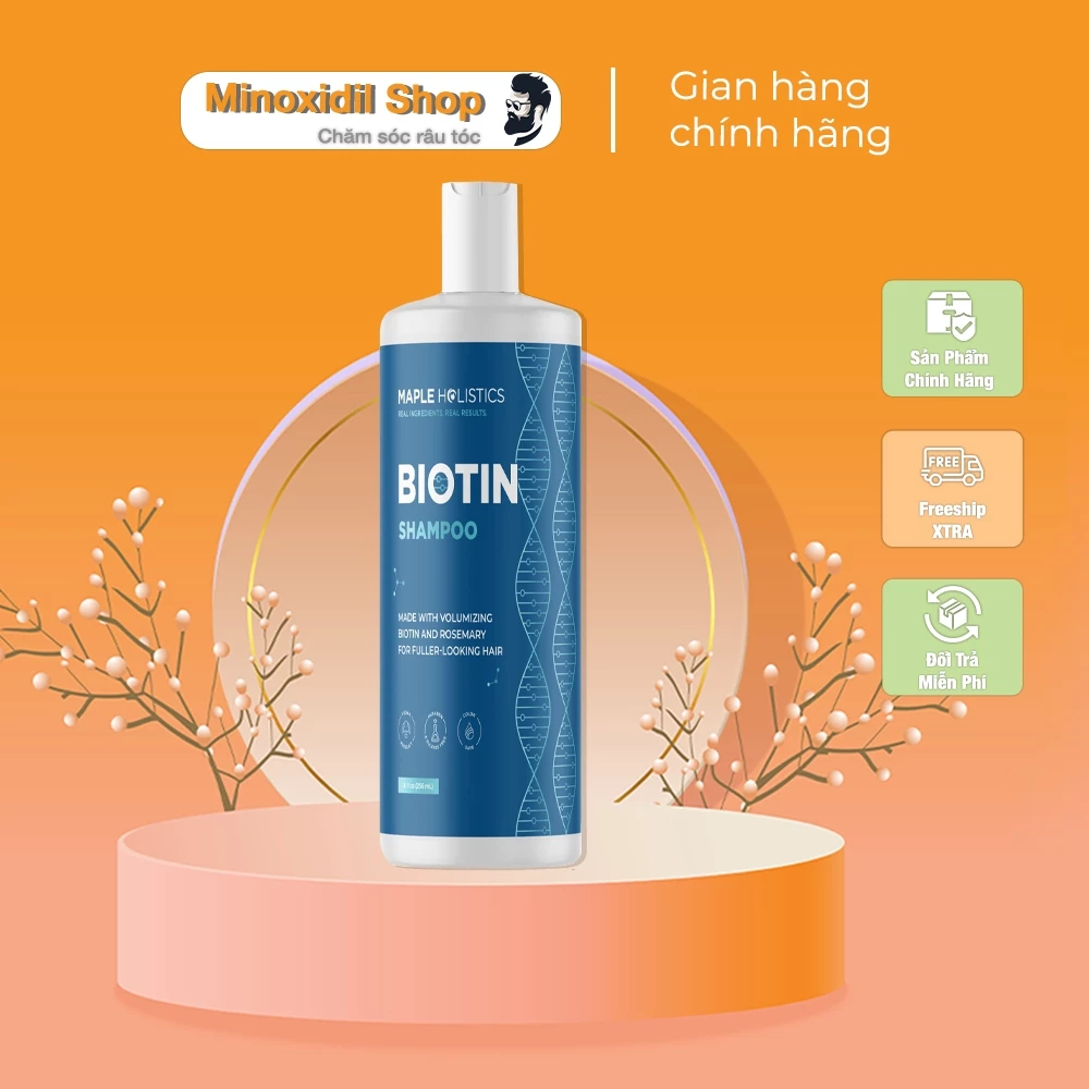 Dầu gội Biotin Maple Holistics Mỹ {CHÍNH HÃNG}
