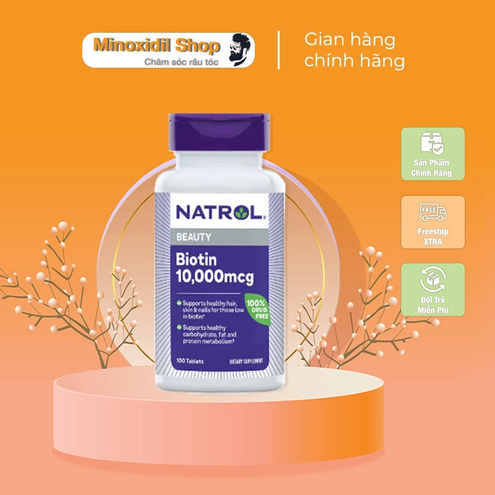 Biotin cho Tóc Khỏe Đẹp