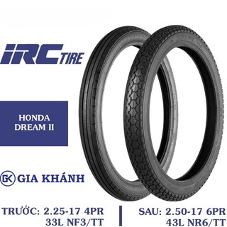  Lốp & Săm   Ruột & Vỏ   Xe Super Dream Cup 50 - 70 - 80 - 81 - 82 Wave đời đầu Honda   Trước 2.25-17 và Sau 2.50-17   