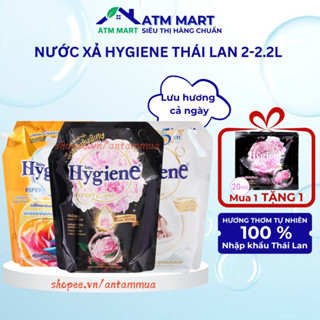 [Hoả Tốc - Free Ship] Túi 2 Lít Nước Xả Vải HYGIENE Thái Lan Đậm Đặc Lưu Hương Thơm Lâu - ATM MART
