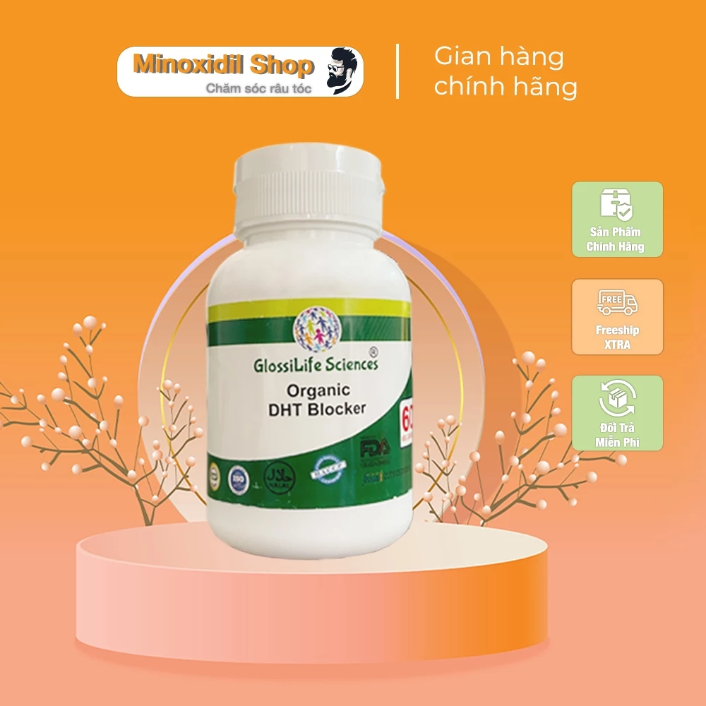 Organic DHT Blocker Ấn Độ - Mọc tóc, ngăn rụng tóc