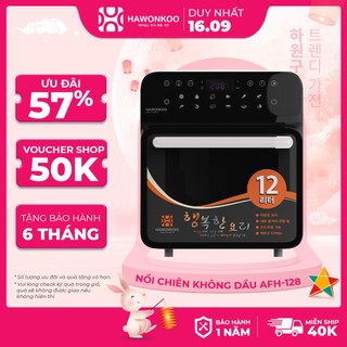 Nồi Chiên Không Dầu HAWONKOO AFH-128 12L Hàng Chính Hãng Bảo Hành 12 Tháng - Thương Hiệu Hàn Quốc