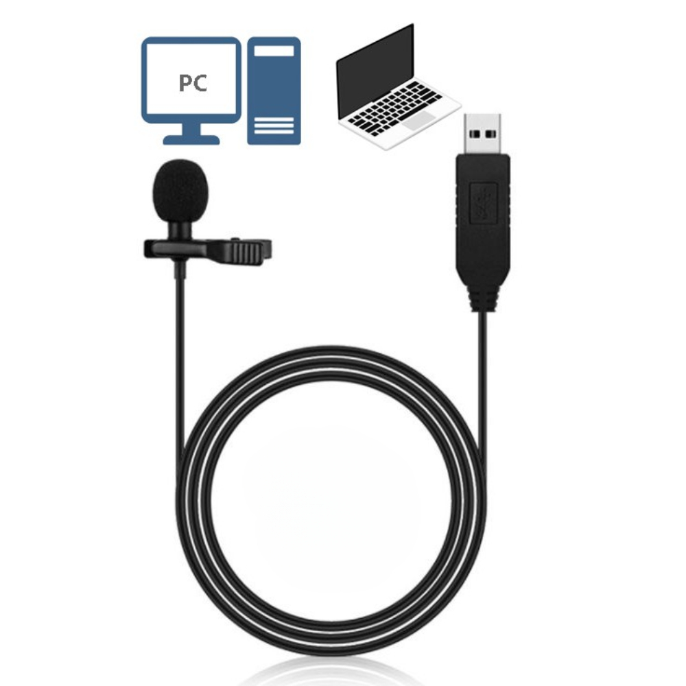 Mic thu âm USB cho laptop, PC