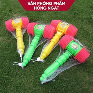 Búa đồ chơi trẻ em, búa nhưa hơi 2 đầu giáo cụ dạy học tiếng anh của giáo viên GC26