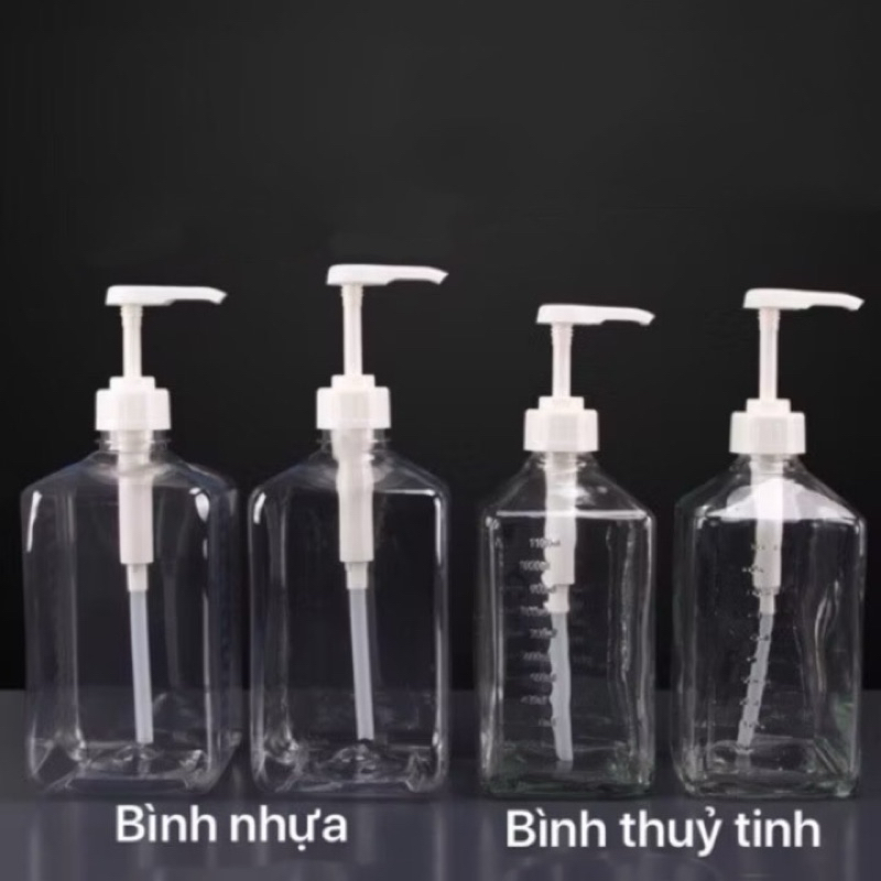 Bình bơm siro có vòi pump