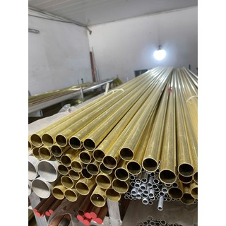 Ống đồng vàng phi 22 dày 0.5mm dài 1m