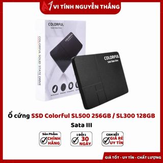 KIT 10 20 30 Ổ cứng SSD Colorful SL500 256GB / SL300 128GB Sata III chính hãng