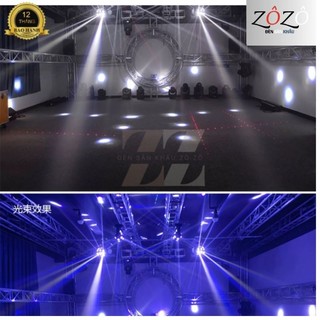 Đèn sân khấu moving 18 mắt + laser