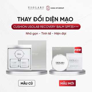 Kem nền phục hồi da 2 lõi USOLAB Cushion trang điểm và phục hồi da Recovery Balm 30g