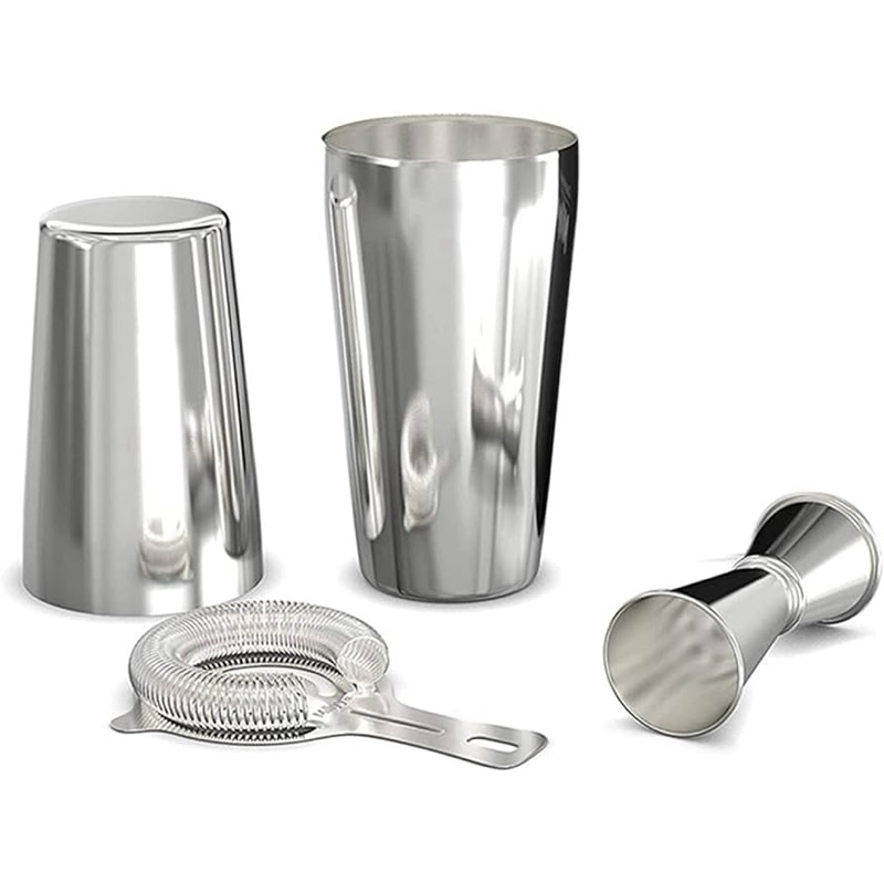 Bộ 3 món dụng cụ pha chế cocktail inox