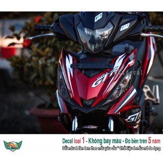 Tem rời Winner GTR đỏ trắng đen (Z)