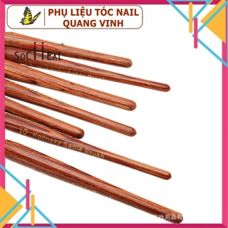 Cọ đắp bột nail kolinsky germany (cán gỗ)