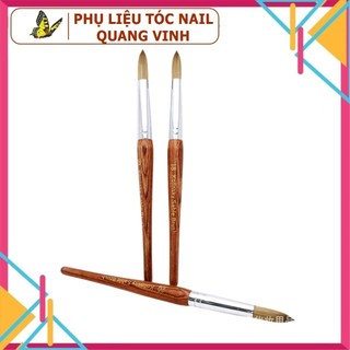 Cọ đắp bột nail kolinsky germany (cán gỗ)