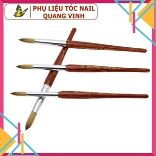 Cọ đắp bột nail kolinsky germany (cán gỗ)