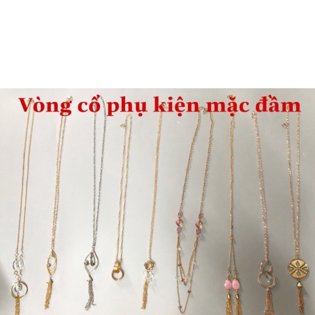 vòng cổ phụ kiện mặc đầm
