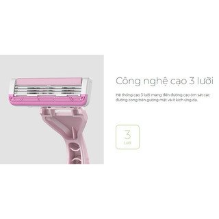 Dao cạo râu 3 lưỡi cạo dorco cao cấp