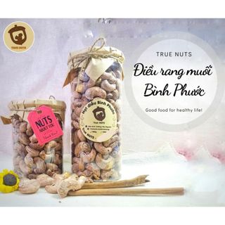Hạt điều Bình Phước rang muối - Hạt điều A rang muối vỏ lụa  (Hàng loại 1)