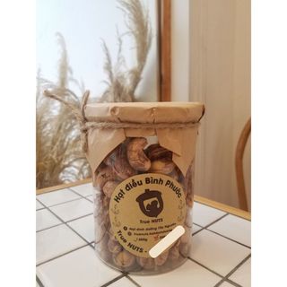Hạt điều Bình Phước rang muối - Hạt điều A rang muối vỏ lụa  (Hàng loại 1)