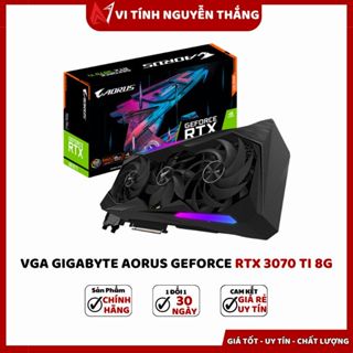 VGA - CARD MÀN HÌNH GAMING GIGABYTE AORUS, ASUS ROG STRIX RTX3060 RTX3060TI RTX3070 RTX3070TI RTX3080 HÀNG CŨ ĐẸP