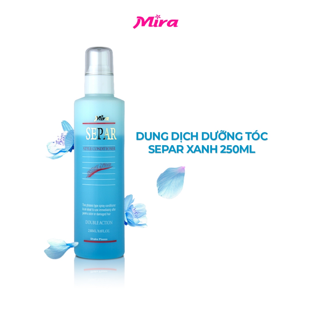 Dung Dịch Xịt Dưỡng Tóc SEPAR 250ml Xanh A484