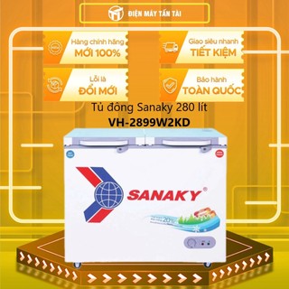 VH-2899W2KD - Tủ Đông Mát Sanaky 220 Lít VH-2899W2KD -  Giao Hàng Miễn Phí HCM