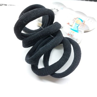 Set 6 Cột tóc nâu tây, buộc tóc thun nhiều màu