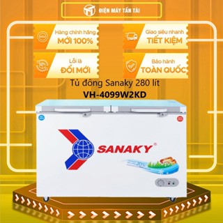 VH-4099W2KD - Tủ Đông MÁT Sanaky 280 LÍT VH-4099W2KD - BẢO HÀNH CHÍNH HÃNG - GIAO MIỄN PHÍ HCM