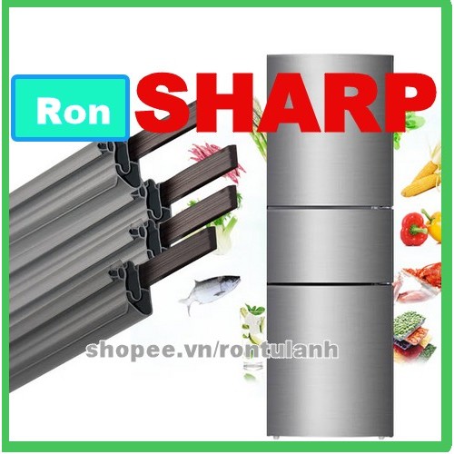 Ron cửa tủ lạnh Sharp Model SJ-X201E-DS