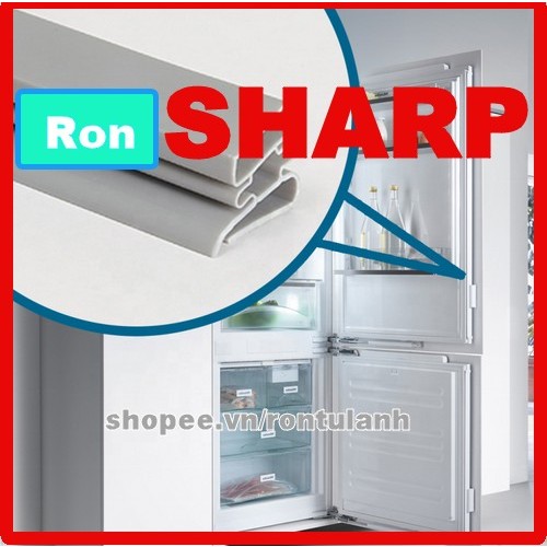 Ron cửa tủ lạnh Sharp Model SJ-X281E-DS