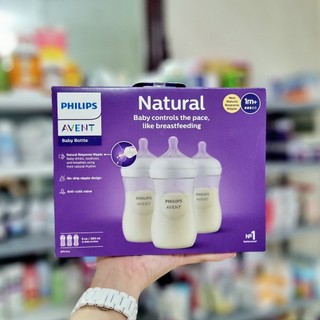 [Mẫu mới] Bình sữa Avent Natural 125/260ml