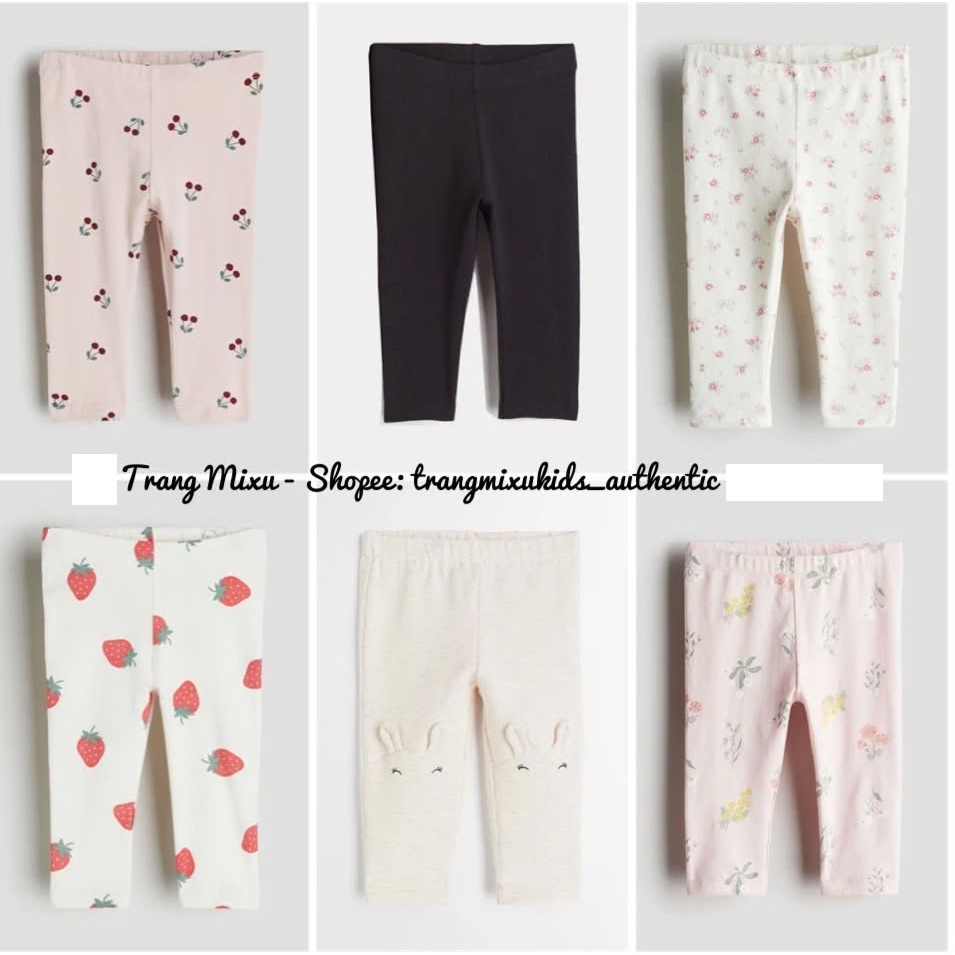 [Auth] Quần legging bé gái HM Auth săn sale