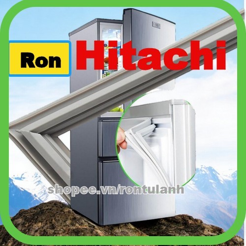 Ron cửa của tủ lạnh HItachi Model R-W720FPG1X (tủ 4 cánh) ron màu trắng